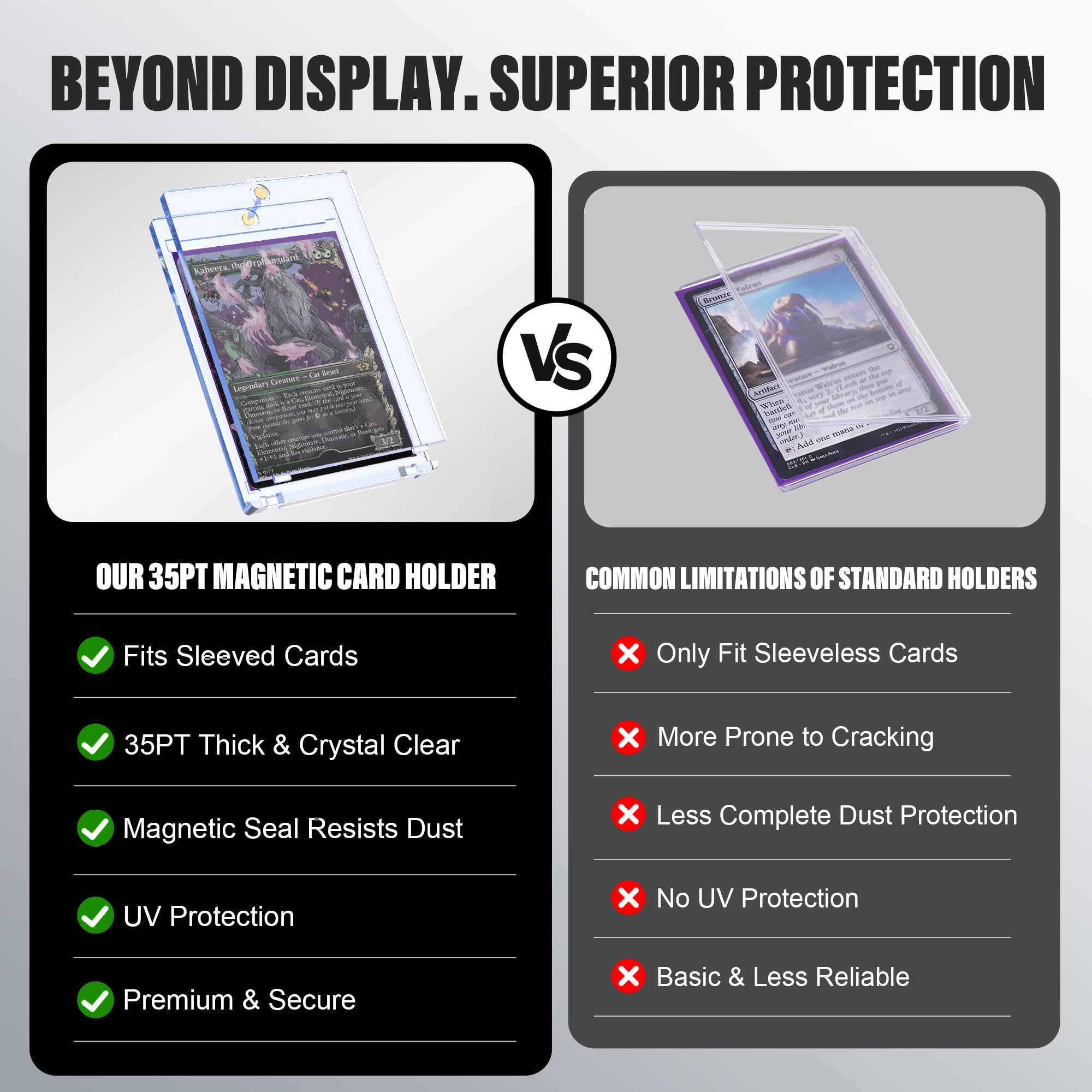 Amazon.co.jp: Kabinka Commander デッキボックス MTG用 400+ ダブル